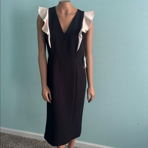 New York & Company Eva Mendez Black Dress size M